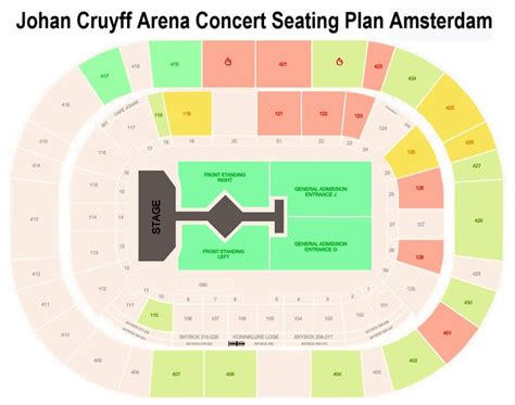 Johan Cruyff Arena Seating Chart, Parking Map, Ticket Price, Ticket Booking