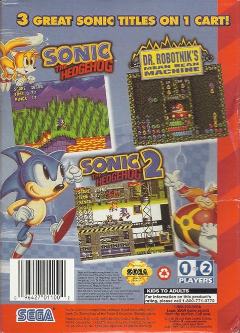 Sonic Classics (USA, Europe) Genesis ROM - NiceROM.com - Featured Video ...