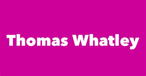 Thomas Whatley - Spouse, Children, Birthday & More