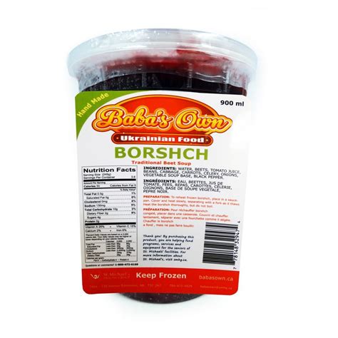 Borshch - Baba's Own Ukrainian Food