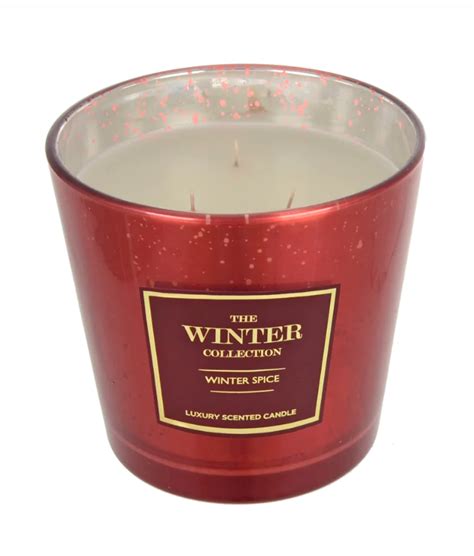 The winter collection candles