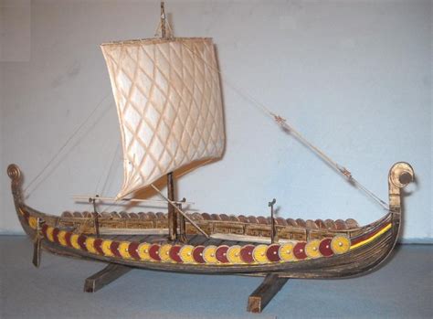 Viking Ship 1:50 by LMDAVE - FINISHED - Revell - PLASTIC - - Kit ...