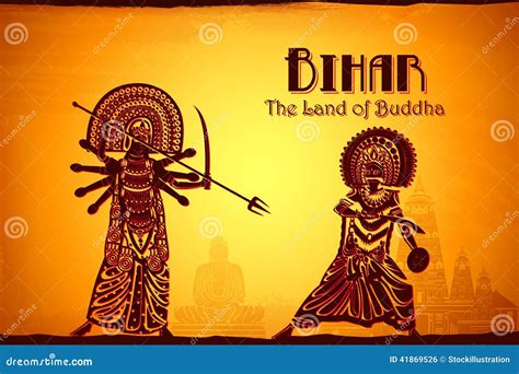 People And Culture Of Bihar, India Cartoon Vector | CartoonDealer.com #71296097