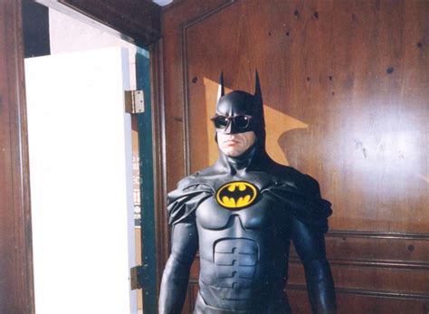 Dave Lea (Michael Keaton's stunt double) behind the scenes of "Batman ...