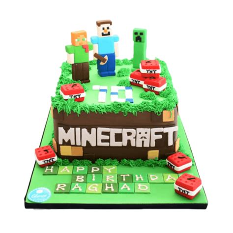 Minecraft Cake #3 - Glance Cake