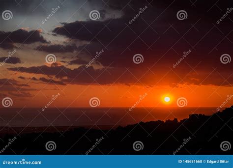 Beautiful Sunset in Lebanon 2019 Stock Photo - Image of evenfall, beirut: 145681668