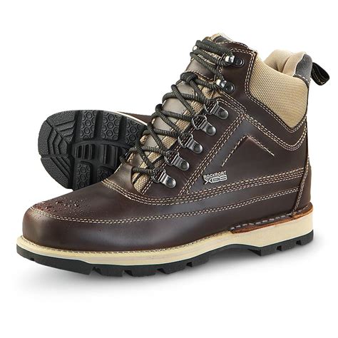 Men's Rockport® Cayambe Waterproof Boots, Brown - 145400, Casual Shoes at Sportsman's Guide