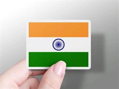 Paper Indian Flag Stickers at best price in Chennai | ID: 2852047151273