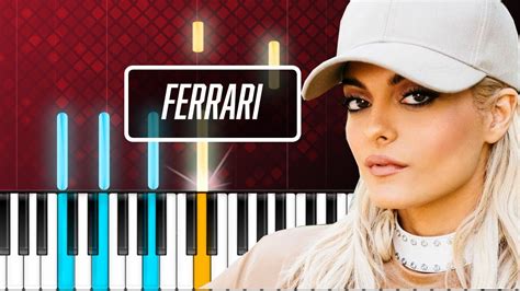 Bebe Rexha - "Ferrari" Piano Tutorial - Chords - How To Play - Cover - YouTube