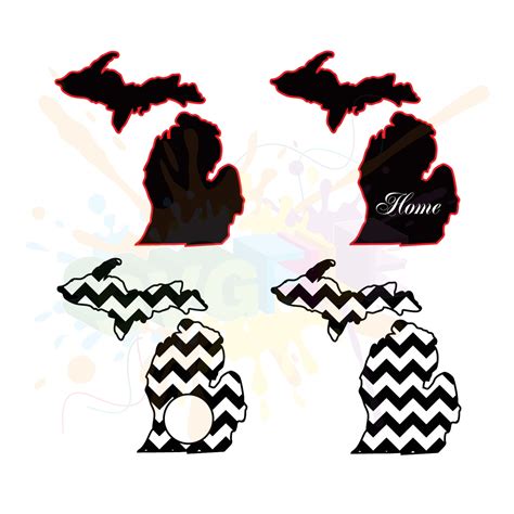 Michigan SVG Files SVG State SVG Michigan Cut File - Etsy