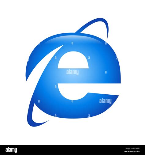 Illustration of e symbol Stock Photo - Alamy