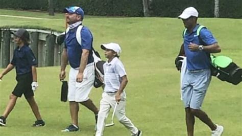 Golf: Tiger Woods' son Charlie wins junior golf tournament