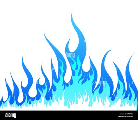 Inferno fire vector background for design use Stock Photo - Alamy