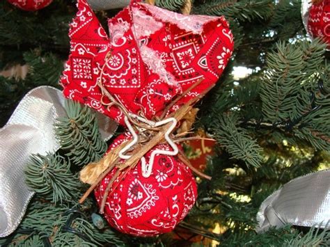 Christmas Ornaments Country Christmas Bandana Rustic | Country ...