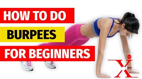 How to do Burpees for Beginners: Burpees Benefits - YouTube