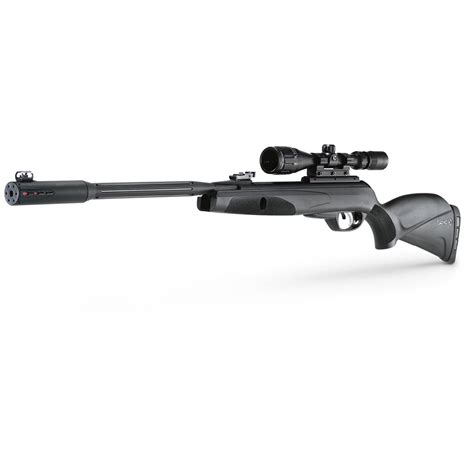 Gamo Whisper Fusion Pro Spring Piston Break Barrel Air Rifle, .177/.22 Caliber, 3-9x40mm Scope ...