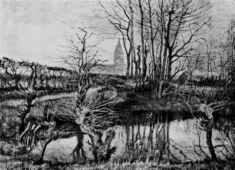 Landscape at Nuenen - Vincent van Gogh - WikiArt.org - encyclopedia of ...