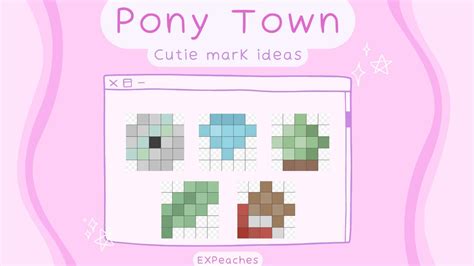 Pony Town Cutie Mark Ideas