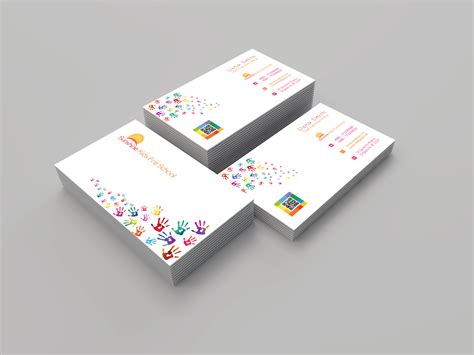 Colorful Business Card on Behance