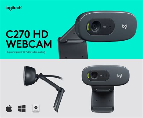 Don't Pay $40, Get Logitech's C270 Desktop or Laptop Webcam for $27.99 Shipped - Today Only ...