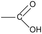 What is the structural representation of a carboxyl group? | Homework.Study.com