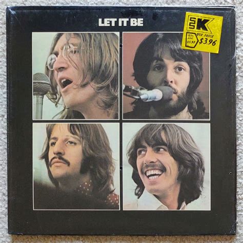 THE BEATLES - LET IT BE VINYL LP SEALED 1st PRESS(?) 1970 ORIG APPLE AR 34001 | eBay