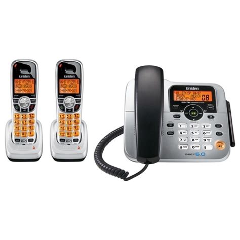 Uniden DECT1588-2 Corded/Cordless Phone - 12006606 - Overstock.com ...