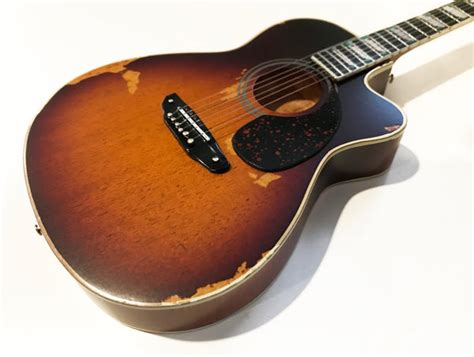 Toby Keith Signature Sunburst Acoustic Mini Guitar Model – AXE HEAVEN® STORE - Mini Guitar ...