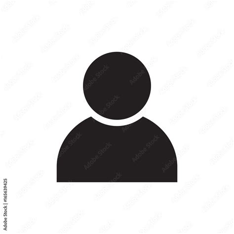 person icon, people icon isolated vector Stock Vector | Adobe Stock