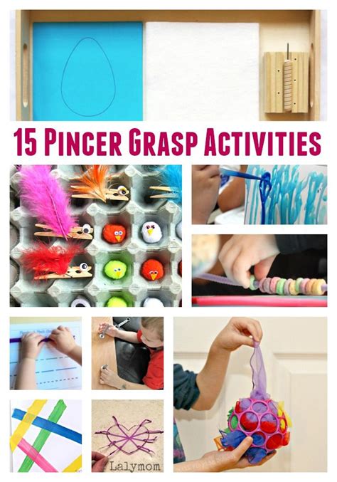 15 Pincer Grasp Activities for Toddlers and Preschoolers | Preschool fine motor, Fine motor ...