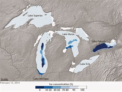 First Warn Weather Team: Extensive Great Lakes ice coverage