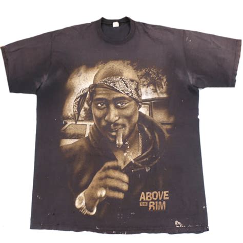 Vintage Tupac Shakur Above The Rim Movie T-shirt 2Pac Rap Hip Hop Basketball 1994 – For All To Envy