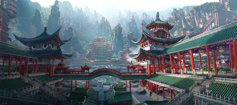 ArtStation - Chinese Imperial Architecture