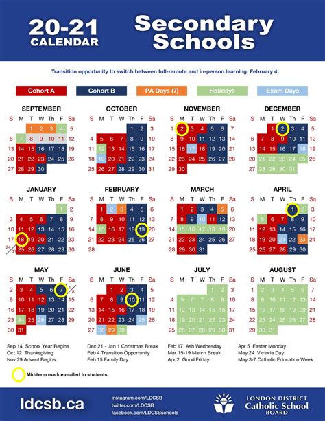 Important Dates – Important Dates – Holy Cross Catholic Secondary School