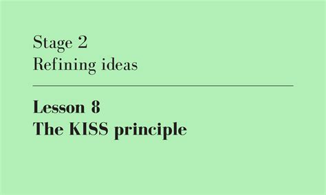 The KISS principle – Panfilo