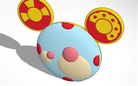 3D design Toodles plush - Tinkercad