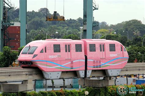 Sentosa Monorail – Pink Train – Land Transport Guru