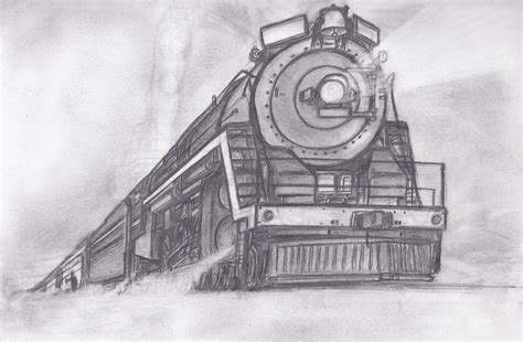 An Express Train in a snowy night by WMDiscovery93 on DeviantArt