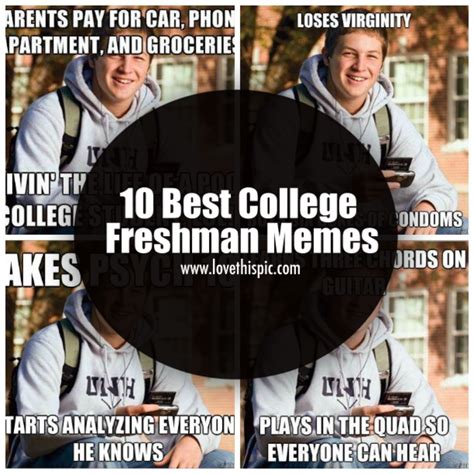 10 Best College Freshman Memes