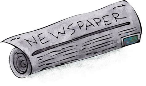 Download High Quality newspaper clipart rolled up Transparent PNG ...