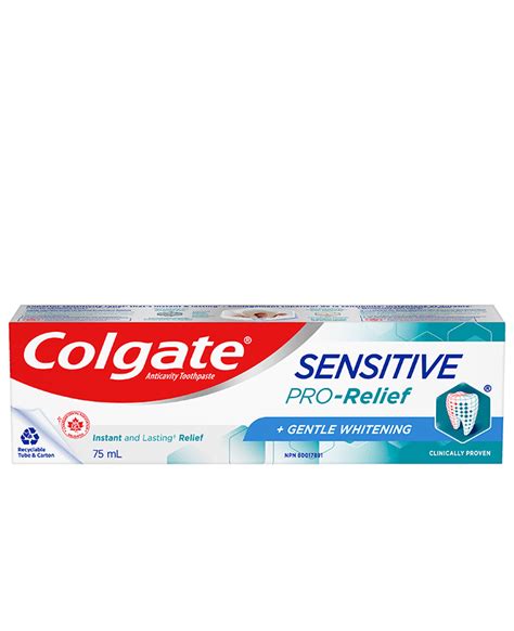 Colgate* Sensitive Pro-Relief™ + Gentle Whitening