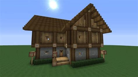 How to build a small wooden house in Minecraft easily