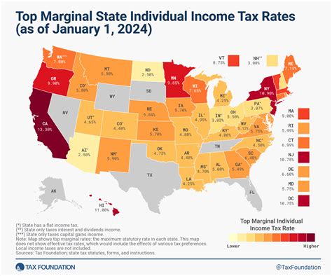 2024 State Income Tax Rates and Brackets | Tax Foundation