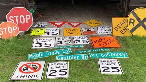 Police arrest man accused of stealing 26 street signs | Inquirer News