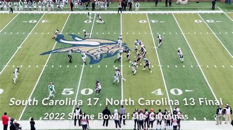 VIDEO HIGHLIGHTS: The 2022 Shrine Bowl of the Carolinas