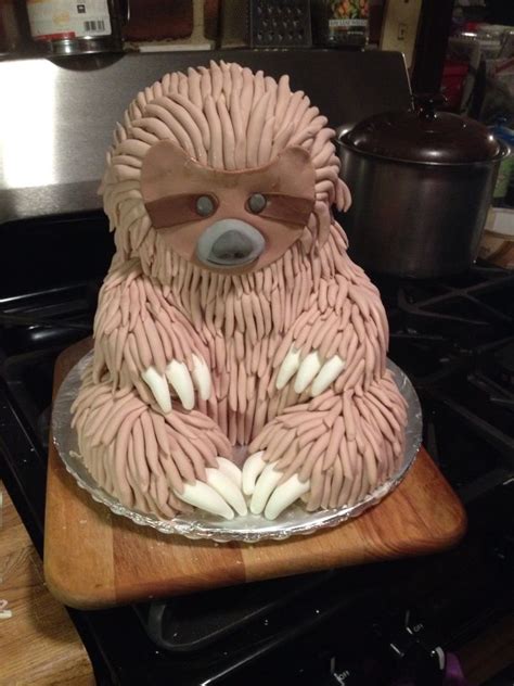 Sloth cake. 10/01/15 | Animal cakes, Amazing cakes, Sloth cakes