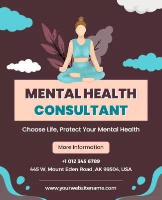 Free Mental Health Flyer Templates - PhotoADKing