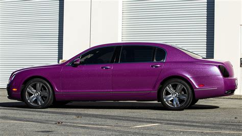 Purple Bentley Mulsanne - Paint Wraps | Palmer Signs Inc.