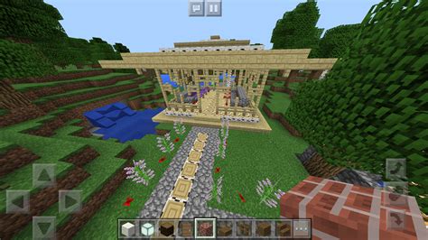 My Minecraft gazebo, outdoor seating design Tribal Pokemon, Ricochet, Survival Mode, Minecraft ...