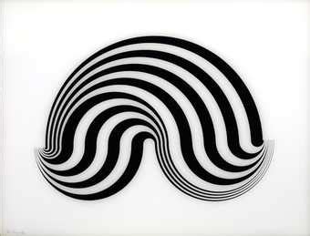 Bridget Riley Op Art Paintings